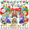 Geburtstagsdeko, Geburtstag Deko Kinder, Party Jamboree, Geburtstagsdeko Luftballon, Tortendeko, Geburtstags-Banner Für Jungen, Mädchen, Kinder, Thema Party