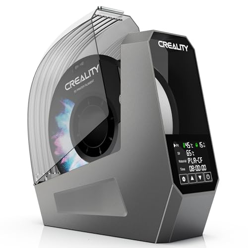 Creality Filamenttrockner, Space Pi Filament-Aufbewahrungsbox, doppelte 360°-Heizung und 110-W-PTC-Heizung, LCD-Touchscreen, One-Key-Set, 3D-Drucker-Filament, Dörrator 1,75/2,85/3 mm mit 1 kg PETG