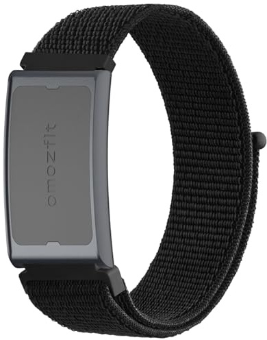Oumida Armband Kompatibel mit Amazfit Helio Strap Fitness Tracker, Atmungsaktives Nylon Uhrenarmband, Verstellbarer Ersatzarmband für Damen Herren