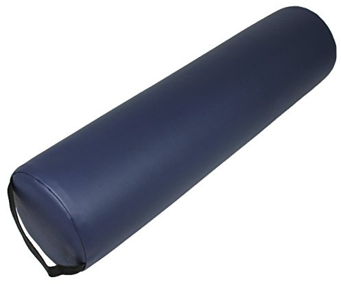 PHYSIQUE Bolster Support Cushion for Tables/Beds - Back Support, Lumbar Cushion – Use For Neck, Lower Back, Knees, Legs, Feet - Perfect for Massage, Pregnancy and Relaxation (Full Round)