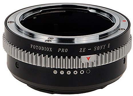 Fotodiox Pro Lens Mount Adapter Compatible with Mamiya ZE 35mm Film Lenses on Sony E-Mount Cameras