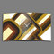 dixtime Retro 70er 60er Designer Wanduhr modernes Wanduhren Design leise kein Ticken 3D-0164