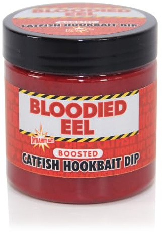 Dynamite Baits Catfish Hookbaits Dips Bloodied EEL - 275ML - ADY040879 - DY879