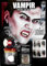 Hochwertiges Halloween Schminke Komplett-Set Vampir mit perfekt abgestimmten Komponenten - Make-Up - Vampirzähne - Kunstblut - Kontaktlinsen
