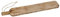 Servierbrett, Schneidebrett aus Mangoholz Braun (B/H/T) 76x12x2cm