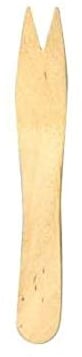 We Can Source It Ltd - Wooden Fish Forks - Disposable Chip Forks - Eco-Friendly 100% Natural Biodegradable Fully Compostable Fish Forks - Great for Parties BBQ Picnics and Events - 1000 Pack