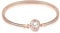 GNOCE Charm Bracelet Sterling Silver 18k Rose Gold Plated DIY Snake Chain Love At First Sight Basic Charm Bracelet With Gnoce Logo Bangle with Clasp (Rose Gold, 20)