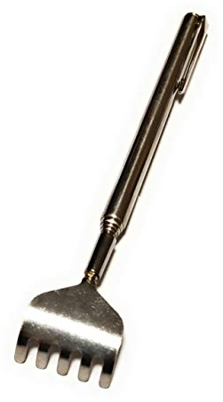 Gratte dos télescopique - 15 cm à 50 cm - attache ceinture - Grattoir à main avec gratte-dos pour toutes les personnes