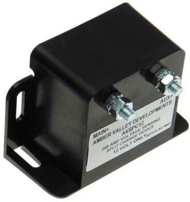 Amber Valley Split Charger 12V Ideal For All Commercials Automatic Sensing 100 Amp