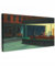 MuchoWow Leinwand Bilder, Einzigartige Wanddeko mit Rahmen, Nighthawks - Edward Hopper, Wandbilder Wohnzimmer, Deko Schlafzimmer 80x40 cm