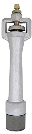 Quemador venturi gas para forja de gas propano butano horno de fundición de metales forja herrero fusión (Cuerpo hierro + cabeza inox)