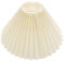 SOLUSTRE Stoff Lampenschirm Falten Plissee Lampenschirm Textilschirm Stoffschirm Lampenabdeckung Lampe Schatten für E27 Tischlampe Wandleuchten Nachttischlampe Pendelleuchte Kronleuchter Gelb