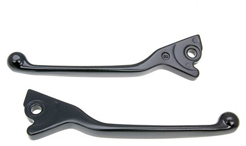 VANEZ Bremshebel Set schwarz kompatibel für Vespa GT, GTS, GTV Navy, Touring 125-300ie, M31, M45