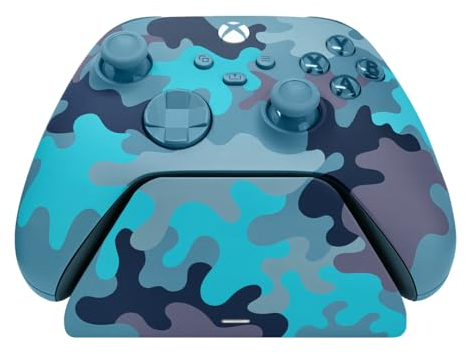Razer Universal Quick Charging Stand - Soporte de Carga Rápida Para Mandos de Xbox (Carga Rápida, Compatibilidad Universal para Mandos Nuevos y Antiguos) Mineral Camo Ed