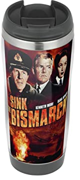 Sink The Bismarck 60s - Reisebecher, Thermo-Isolierbecher für heiße und kalte Getränke