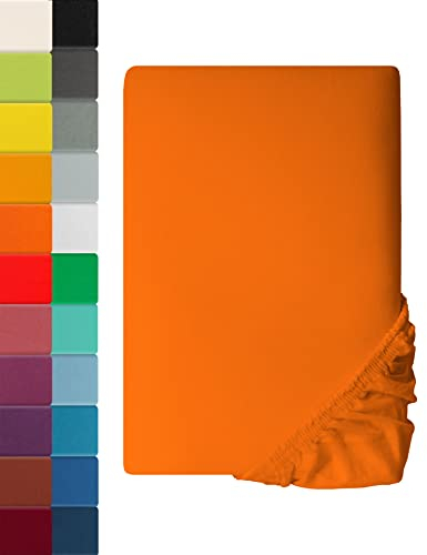 Premium Spannbettlaken MIA Abendrot | 140-160 x 200cm - 100% Baumwolle
