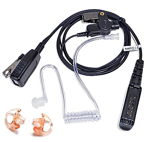 HYS Sepura - Auriculares de Seguridad compatibles con radios Sepura STP8000 STP9000(Tetra) SC20 SC21 (Tipo 2)