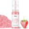 Wwtop Essbarer Glitzer 10g, Glitzerpulver für Getränke, Glitzerspray Essbarer Glitzerstaub, Glitzerpuder Geschmacklos, Lebensmittelfarbe Pulver für Kuchen, Schokolade, Cocktails, Fondant (Rosa)