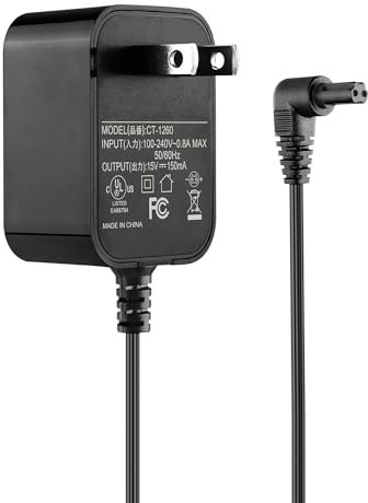 SKKSource AC Adapter Charger for Black and Decker Floor Sweeper HFS413J33 HFS115J10 Power