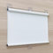 Suction Cup Roller Blinds,Automatic Retractable Roller Shades,Sunscreen Insulation Shading Curtain Window Shade Blind, Privacy Screen,UV Protection,No Drilling (White,W90×H200cm/35×78.7in)
