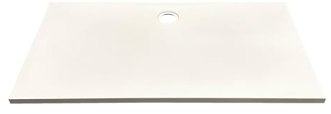 Duschtasse 140 x 80 cm, rechteckig, synthetischer Marmor