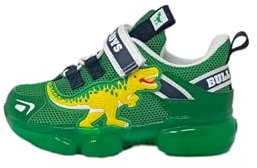 Bull T-REX Boys Sneaker Verde da Bambino DNAL4503-VE40