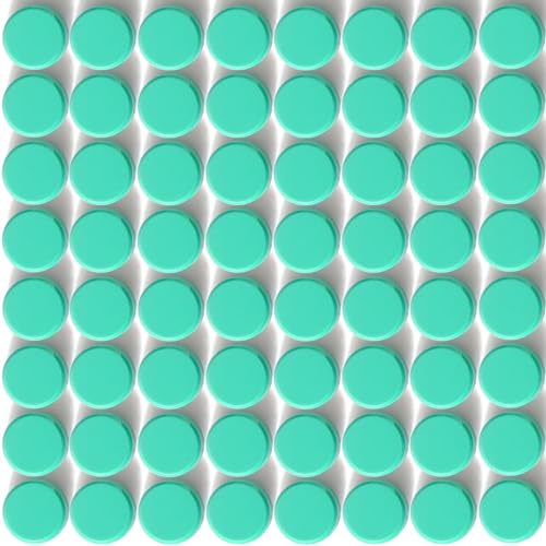 PYJLBX 80 Pack Strong Fridge Magnets, Green Round Mini Magnets, Heavy Duty Small Magnets for Whiteboard, Crafts, Office,Refrigerator, Notice Board & Classroom,Cute Decorative Fridge Magnets for Adults