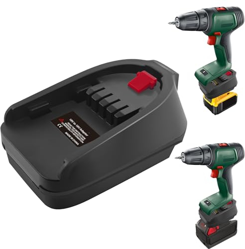 Adapter for Dewalt for Milwaukee to Bosch PBA 18V Tools, Adapter Converter for Dewalt 20V &for Milwaukee M18 to Bosch PBA 18V Battery (No Battery)