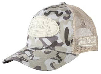 Von Dutch Trucker Cap Kalmar Camouflage Sand, Size:OneSize