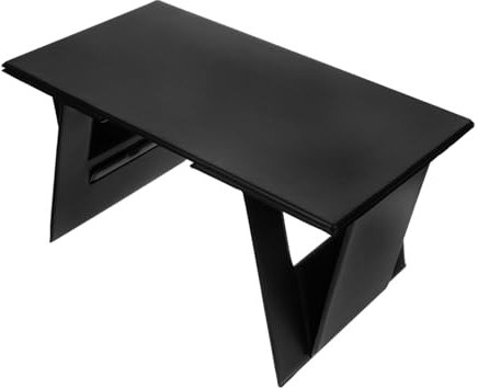 Mobestech Auto-Klapptisch auto laptop schreibtisch klappbarer Laptoptisch Faltbarer Auto Schreibtisch Rückbank Laptop Halterung Betttabletts zum Essen Bett Laptoptisch Plastik Black