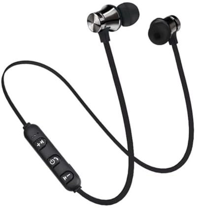 Wireless Earbuds & Bluetooth Headphones: Magnetic Neckband, In-Ear Bluetooth Earphones with Microphone, IPX6 Sweatproof, Deep Bass - Perfect for Calls, Music, Sports - Lightweight