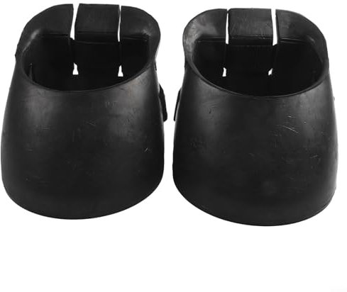 2 Stück Hufstiefel aus Gummi für Pferde, Hufschutz für verletzte Hufe beschleunigt die Heilung und bietet Halt, Schutzausrüstung und Trainingsausrüstung, Pferdestiefel (S)