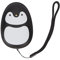 Qukaim Electric Hand Warmer 2 in 1 Hand Warmer Power Bank, Black Penguin Shape, USB Charging, Dual-Sided Heating, 3 Temperature Adjustment, Portable & Rechargeable Hand Warmer