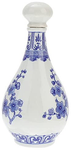 Cabilock Recipiente De Porcelana Para Almacenar Vino De 500 Ml Y Botella De Vino Chino