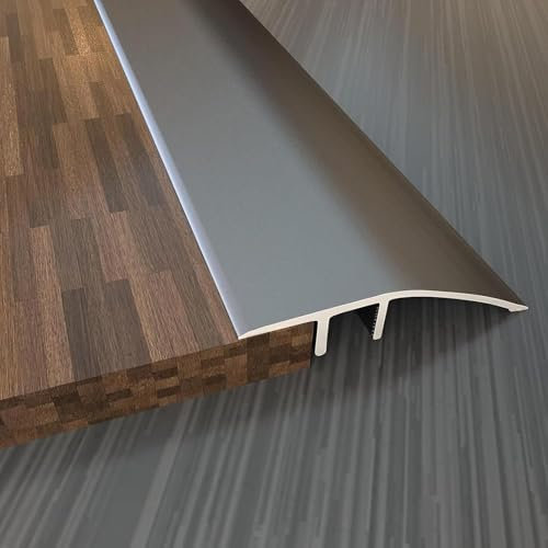Tür-Bodenschwellen-Übergangsstreifen und Zierleiste, Schließen, Versiegeln von Boden-/Teppich-/Laminatkanten, Spaltabdeckung, DIY-Dekorationen for Türen, Zimmereingänge, Veranden, Wohnzimmer, Küche, S