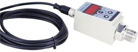 4-20mA NPN Adjustable Industrial Smart Digital Pressure Switch 0-600 bar Air Compressor Pressure Switch for Mechanical Hydraulic(0-10 bar,G1-4_2 NPN OUTPUT_DC24V)