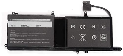 9NJM1 11.4V 99Wh 8820mAh Replacement Laptop Battery Compatible for Dell Alienware 17 R4 15 R3 MG2YH 9NJM1 01D82