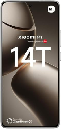 xiaomi 14T 12GB 512GB Titan Gray 6.67'' display MKT 8300-Ultra AISP Support Leica Summilux Lens 67W HyperCharge Black [UK version 2 year warranty]