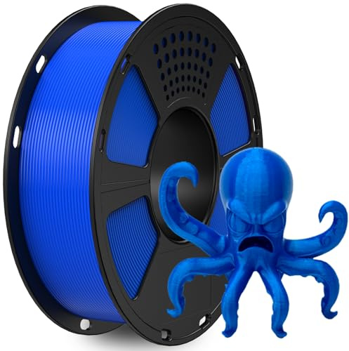 GEEETECH HS PLA Filament 1,75mm, High Speed PLA für 0-600 mm/s Hochgeschwindigkeitsdruck 3D-Drucker, HS PLA Blau 1 Spule 1kg