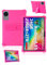 Cover per XGODY Q17 Tablet 11 Pollici 2025 Yystao Bambini Morbido Silicone Tablet Cover Compatibile con XGODY Tablet Q17, Supporto Regolabile (Rosa)