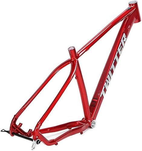 Aluminiumlegierung Mountainbike Rahmen 27,5/29er Xc Hardtail MTB Rahmen 15''/17''/19'' Scheibenbremse Fahrradrahmen Steckachse Boost 12 * 148mm Interne Verlegung Bsa68, Red 27.5 * 15''
