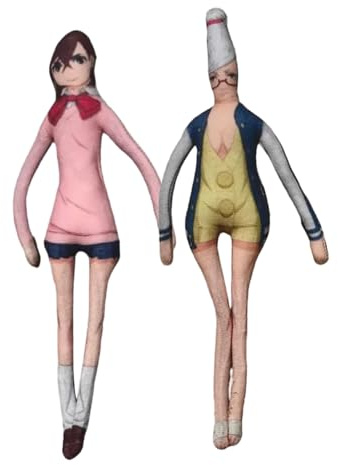 Anjinguang Ayase Momo Figur Plüsch Ayase Momo Oma Anime Twistable Action Figuren Puppe Cartoon Kissen Posable Anime Figur Home Sofa Dekoration