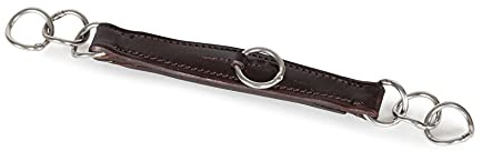 Shires Blenheim Leather Curb Chain (Pony)
