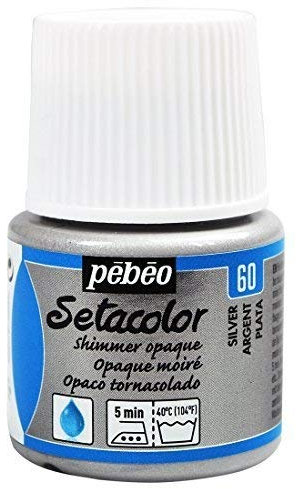 Pintura Para Tela Setacolor Plata 45ml