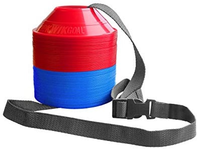 Kwik Torscheiben-Set, 50 Stück, Mini Disc Cone Kit, blau/rot