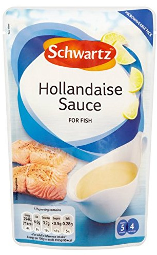 Schwartz Hollandaise Sauce for Fish 300g (Pack of 2)