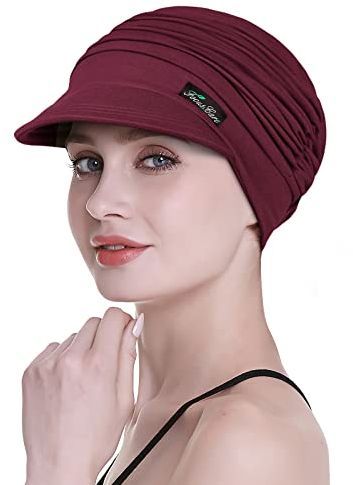 FocusCare Neuheit-Kopfbedeckung für Chemo-Frauen-Feiertags-Turbane für Reise-Einkaufsschutzkappe für Haar-Verlust