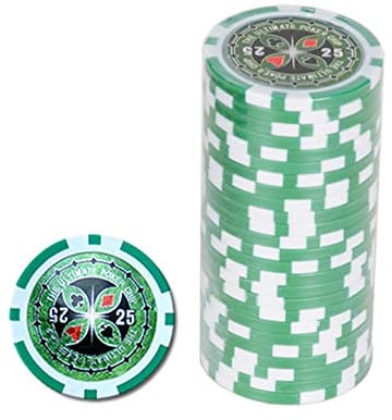 Ultimate Pokerchips 25 er Wert Poker Chip Roulette Casino Qualität