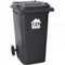 Pack of 4 Wheelie Bin Numbers Wheelie Bin Stickers House Numbers For Bins Personalised Street Name House Shape Vinyl Peel and Stick