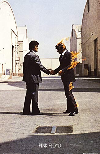 Theissen Pink Floyd, Wish You were Here, Wood, Multi-Colour, Frameless Gift Matte, 28 x 43 cm, IT-00223